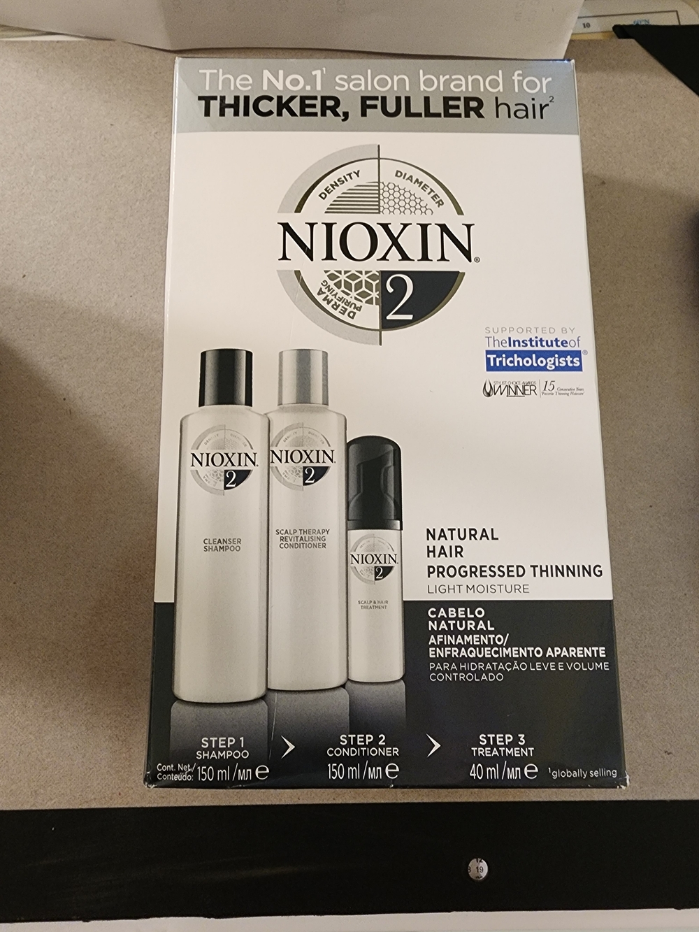 System 2 Kit for Natural, Progressed Thinning Hair